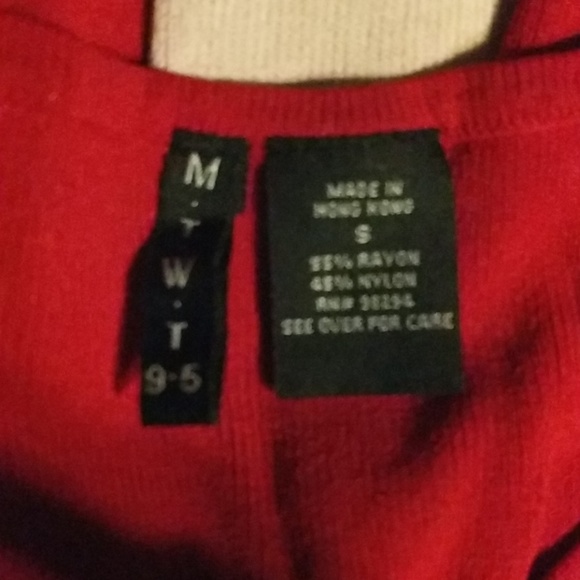 !!Adorable cardigan with faux bow accent - Picture 3 of 3